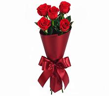 Букет 5 Красных роз Эдлесс Лав #REPLACE_PRED# Новоегорьевском