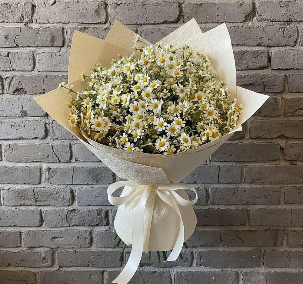 Букет цветов из: Ромашки в Новоегорьевском