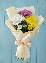 Букет цветов из:  Хризантемы #REPLACE_PRED# Новоегорьевском
