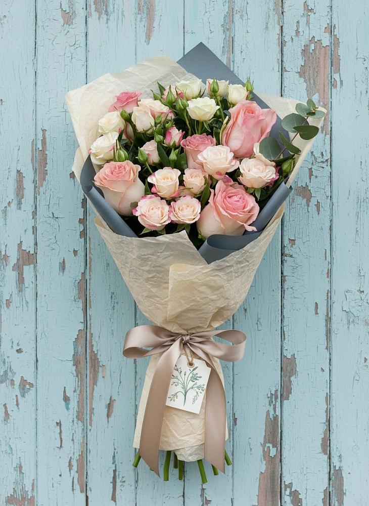 Букет цветов из: Розы в Новоегорьевском