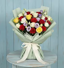 Букет цветов из:  Розы в Новоегорьевском