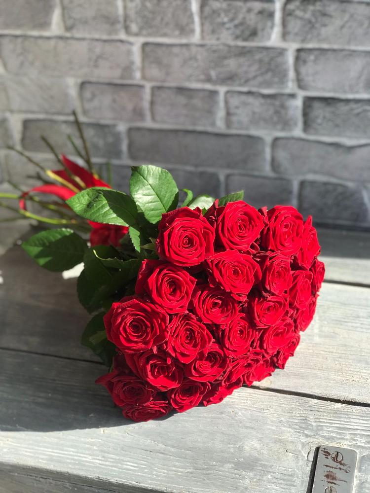 Букет Красные розы Фридом в Новоегорьевском