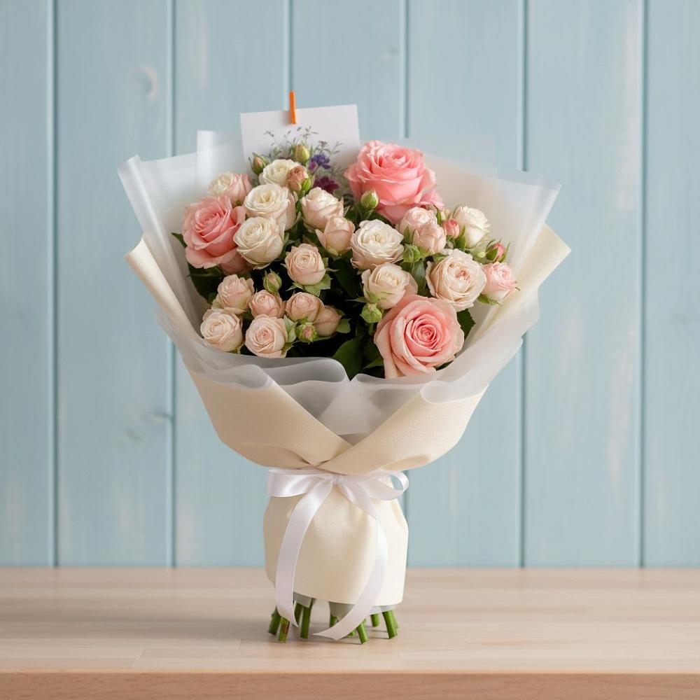 Букет цветов из: Розы в Новоегорьевском