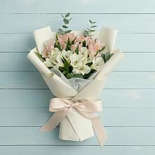 Букет цветов из:  Альстромерии в Новоегорьевском