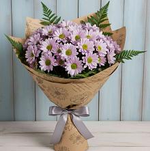 Букет цветов из:  Хризантемы #REPLACE_PRED# Новоегорьевском