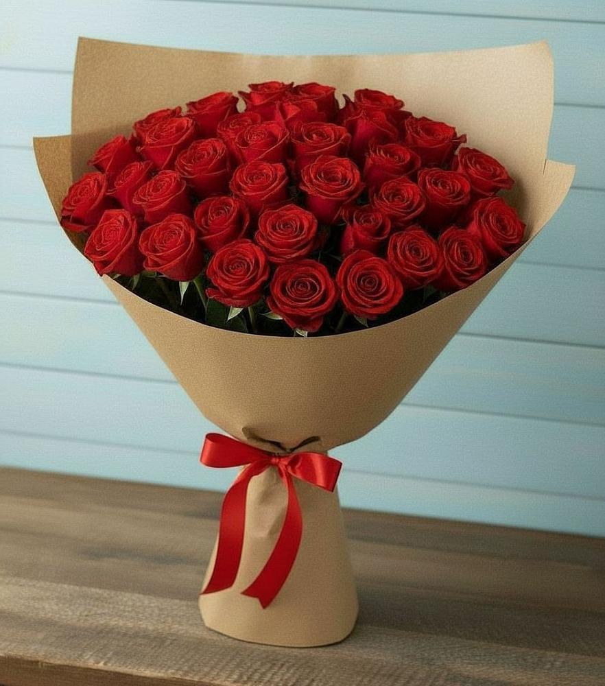 Букет Красные розы Милано в Новоегорьевском