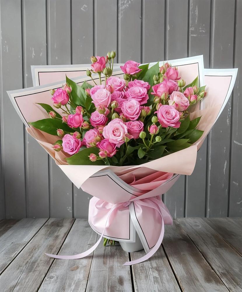 Букет Розовый кустик в Новоегорьевском