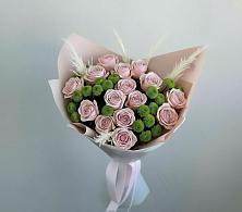 Букет цветов из:  Розы и Хризантемы #REPLACE_PRED# Новоегорьевском