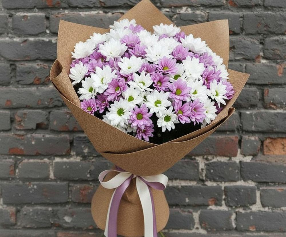 Букет цветов из: Хризантемы в Новоегорьевском