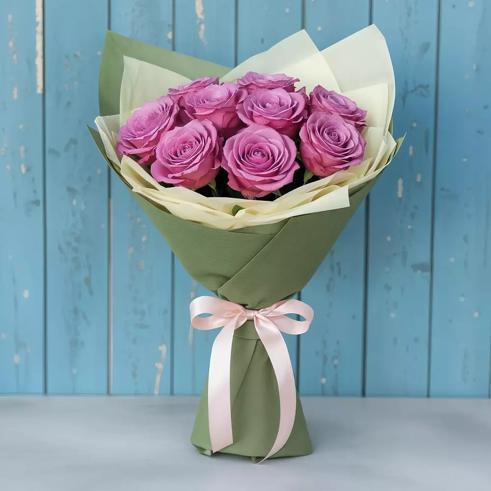 Букет Розы Фёрст Леди в Новоегорьевском