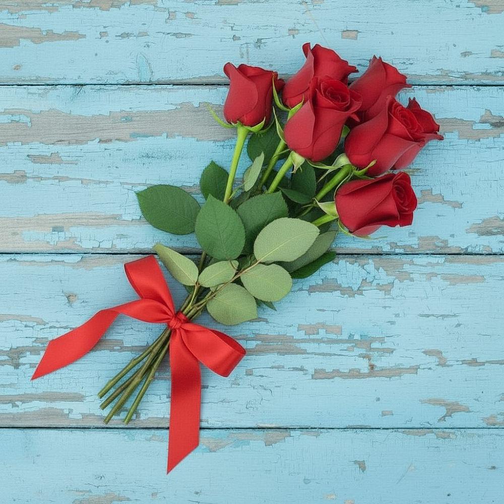 Букет Красные розы в Новоегорьевском