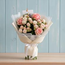 Букет цветов из:  Розы в Новоегорьевском
