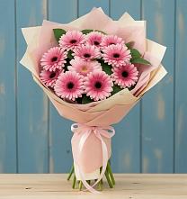 Букет цветов из:  Герберы #REPLACE_PRED# Новоегорьевском