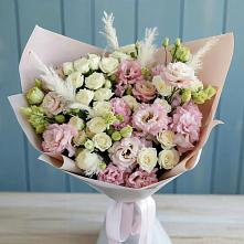 Букет цветов из:  Альстромерии и Розы в Новоегорьевском